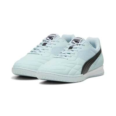 Bild av Puma KING TOP IT Fotbollsskor inomhusskor, Storlek: 41, Frosted dew/black Skinnimitation/textil
