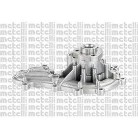 Bild av METELLI 24 1141 Pompe à eau avec joint d&#039;étanchéite mécanique Tôle d&#039;acier pour système dentrainement courroie trapézoïdale nervures