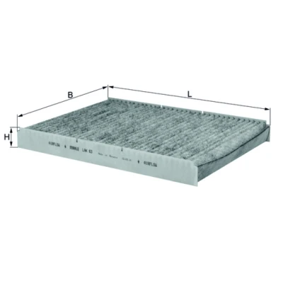Bild av Mahle knecht LAK 63 filter, inomhusluft