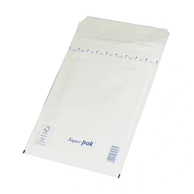 Bild av självhäftande kuvert med bubbelplast OFFICE PRODUCTS HK F16 220 x 340 mm/240 350 mm 10 st vit/typ bubbelfolie/Art HK/färg vit/format
