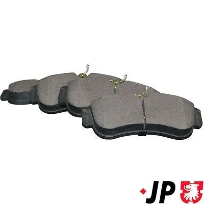 Bild av JP GROUP 4063600110 Jeu de plaquettes frein Essieu avant contact signal d&#039;usure exclu NISSAN: Almera II 3/5 portes, Primera 5 portes
