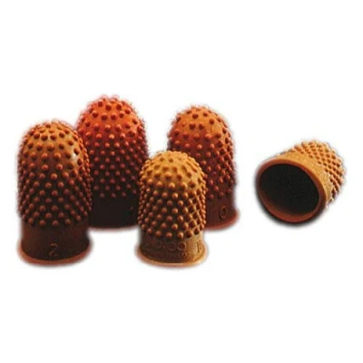 Bild av Rexel Size 1 thimblette dark orange (pack of 10)