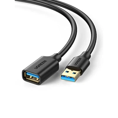 Bild av UGREEN USB 3.0 A Förlängningskabel 5Gbps Datakabel Kompatibel med Kortläsare, Tangentbord, Skrivare, Skanner, Kamera, etc.(2M)
