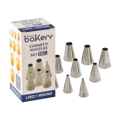 Bild av Decora 0263484 Set 10 Round Noozles