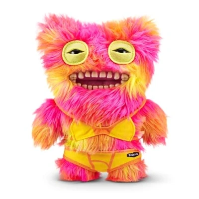 Bild av Fuggler Vacay Vibes by ZURU, Funny Ugly Monster, Plush, Collectible, Leksak (Mr Buttons multi)