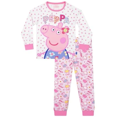 Bild av Peppa Pig Flickor Pyjamas Flerfärgad 92