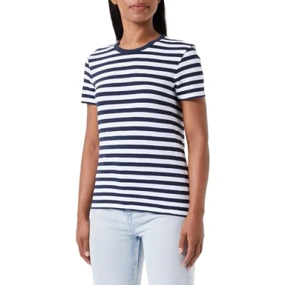 Bild av BOSS C ESLA Striped Tshirt med print, Storlek: Small, Patterned thirtytwo