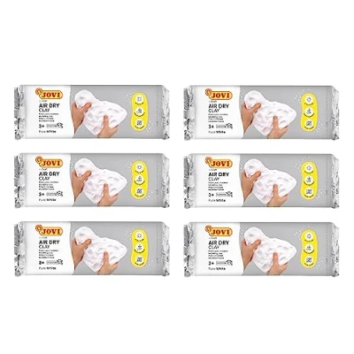 Bild av Jovi Air Dry 6 pack modelleringskit vit 3 kg (P85/6)