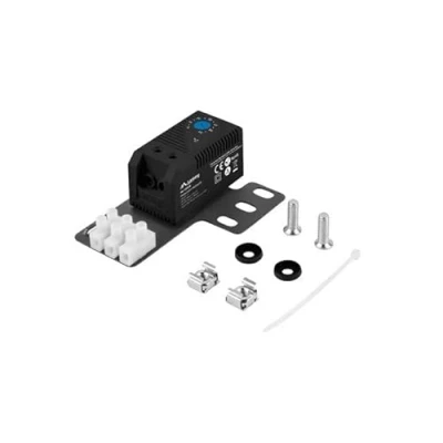 Bild av Lanberg AK 1505 B Closed Loop Thermostat 10A for Rack Cabinets with 19&quot; Ear and Terminal Block Black