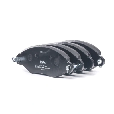 Bild av VALEO 301547 Jeu de plaquettes frein FIRST Essieu avant contact signal d&#039;usure inclus sans tôle anti bruit FORD: Transit Mk5 Van