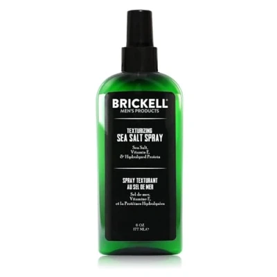 Bild av Brickell Men&#039;s Products Texturizing Sea Salt Spray Natur &amp; Organic Alcohol Free Men Texture for More Volume and the Ultimate Surfer Beach Look Hair, 177 ml