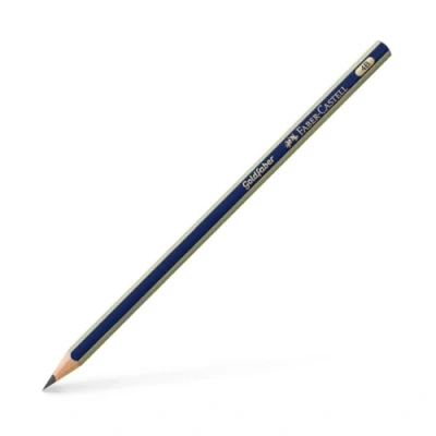 Bild av Faber Castell Gold 1221 4B blyertspenna, 12 enheter, svart
