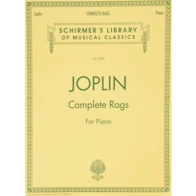 Bild av Scott joplin: complete rags for Piano piano: Schirmer Library of Classics Volume 2020 Solo