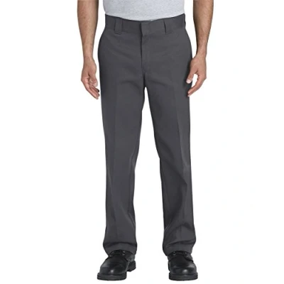 Bild av Dickies Herr Flex arbetsbyxa smal rak passform, Träkol, 38W x 30L
