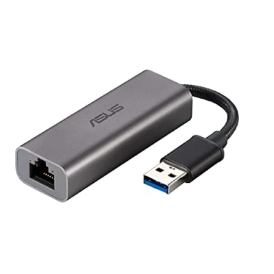 Bild av ASUS USB C2500 2.5G Base T Ethernet adapter kompatibel med 2.5G/1G/100 Mbps standarder