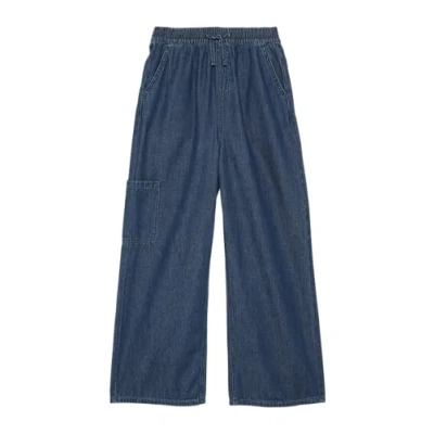 Bild av s.Oliver jeans/normal passform/hög stigning/breda ben, blå, 164