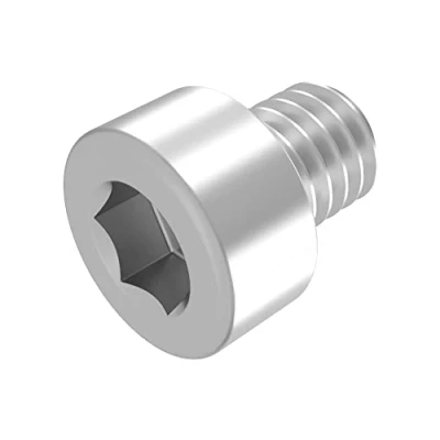 Bild av SECCARO Cylinderskruv M8 x 10 mm, rostfritt stål V2A VA A2, DIN 912/ISO 4762, insexkant, full gänga, 20 stycken