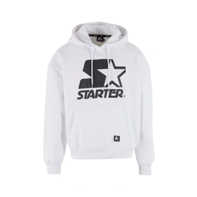 Bild av Starter LOGO Luvtröja, Storlek: Large, White