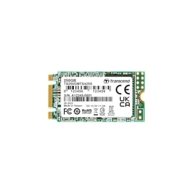 Bild av Transcend SSD 425S M.2 250 GB Serial ATA III 3D NAND TS250GMTS425S