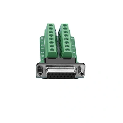 Bild av SIENOC DB15 M2 2 rad 15 stift uttag port breakout board anslutningar skruvmutteranslutningar (DB15 01 adapter)