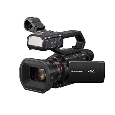 Bild av Panasonic HC X2000E professionell videokamera (4K video, kamera med LEICA objektiv, 25 mm vidvinkel, 24x optisk zoom, autofokus, videokamera)