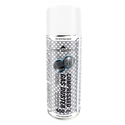 Bild av AABCOOLING Home&amp;Office Compressed Gas Duster luftdammare för rengöring av dator, tangentbord och annan kontorsutrustning, luftkompressor, PC tangentbordstvätt, aerosoldammare K4, 1x400ml