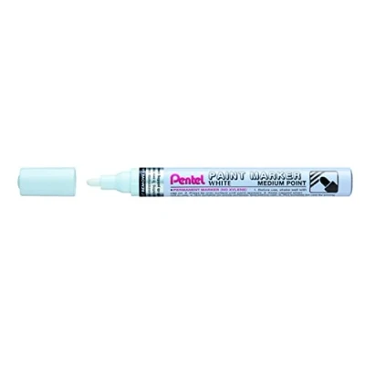 Bild av Pentel Lackmarkör PAINT MARKER MMP10, vit