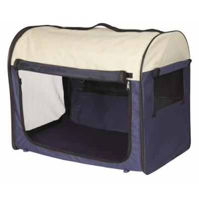 Bild av Trixie Soft Kennel Basic M L: 70 x 75 95 cm dark grey/light grey