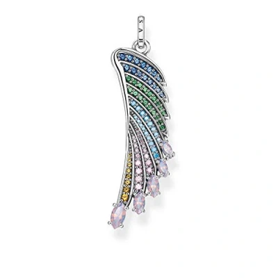 Bild av Thomas Sabo hänge färgglad kolibri vingar silver, PE876 347 7, 4,8, flerfärgad, 4.8, Ädelmetall, Kubisk zirkonia