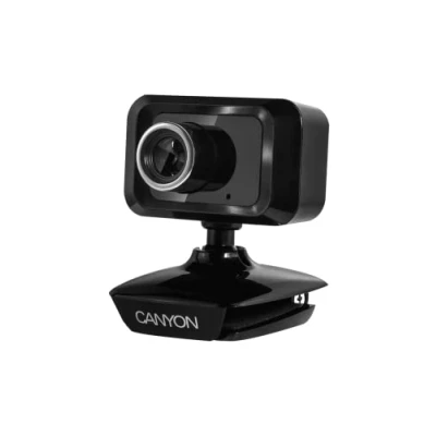 Bild av Canyon CNE CWC1, 1,3 MP, 1600 x 1200 pixlar, 30 fps, USB 2.0, Svart, Klämma/Stativ