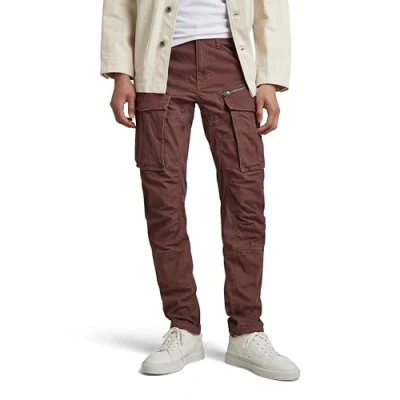 Bild av G STAR RAW herr Byxor Rovic Zip 3D raka avsmalnande byxor, Brun (Brown Stone D387 c964), 30W / 32L
