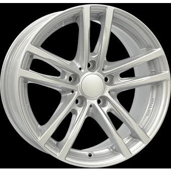 Bild av Rial X10 Polar Silver 7x16 5/112 ET52 B66.7