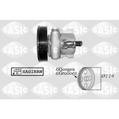 Bild av SASIC 7070016 Pompe De Direction Assistée hydraulique 114 CITROËN: Berlingo / First I, I Van