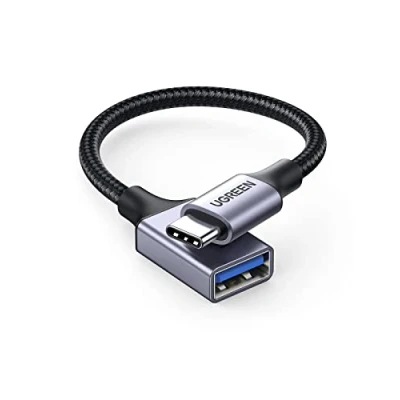 Bild av UGREEN USB 3.0 OTG Adapter C till A Kabel. (Ljusgrå)