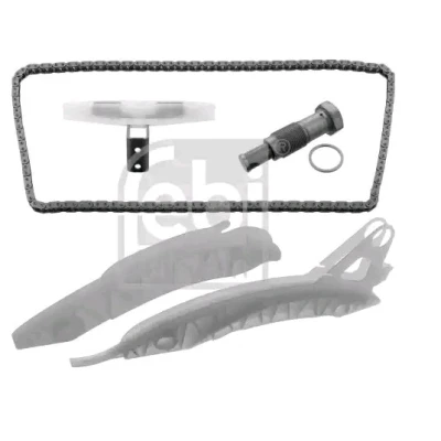 Bild av FEBI BILSTEIN 49554 Jeu de distribution à chaînes Simplex, Chaîne fermée PEUGEOT: RCZ Coupe, 308 I CC, 207 3/5 portes, CITROËN: C4 II 5 portes