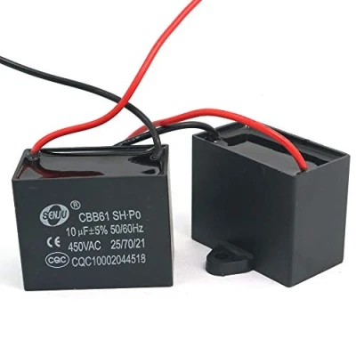 Bild av DollaTek 2 st CBB61 10uF 450V AC 50/60Hz luftkonditionering fläkt motor körkondensator
