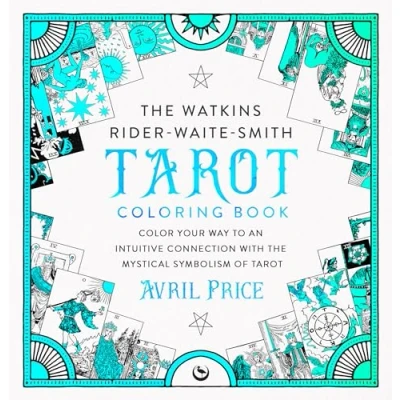 Bild av the Watkins Rider Waite Smith Tarot Coloring Book: Color your way to an intuitive connection with mystical symbolism of