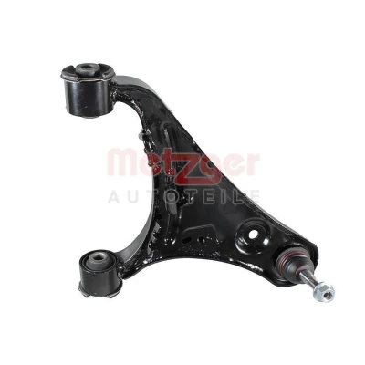 Bild av METZGER 58166902 Bras de suspension avec support en caoutchouc, rotule Essieu avant droit, supérieur barre oscillant transversal