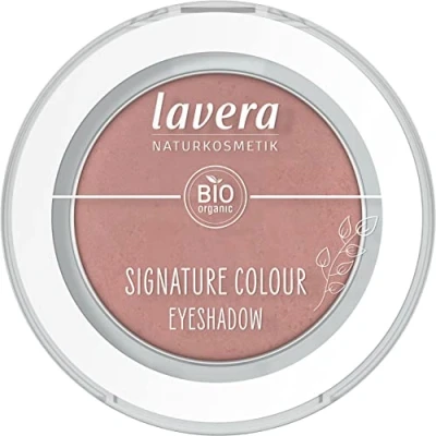 Bild av lavera Signature Colour Eyeshadow Dusty Rose 01 rosa ekologisk mandelolja &amp; E vitamin vegansk matt intensiv färgbehandling (1 styck)