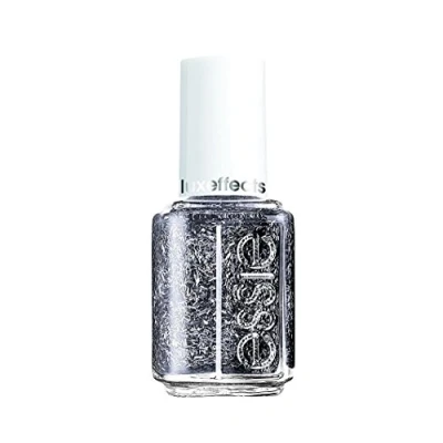 Bild av essie Luxeeffects Nagellack frilling me softly nr 382/glitter toppcoat i platinasilver och kobolt, 1 x 14 ml