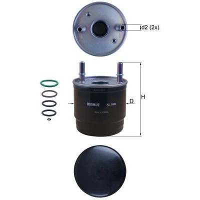 Bild av Bränslefilter KNECHT KL 1002D