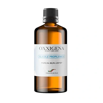 Bild av Oxxigena 99,9% ren vätska, 250 ml Propylenglykol, full PG neutral bas, perfekt för att återfukta huden och skapa vätskor, smaklös luktfri, USP/EP certifierad farmaceutisk renhet