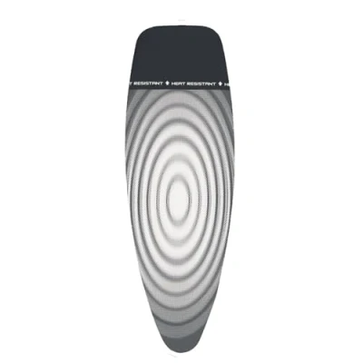 Bild av Brabantia Överdrag Strykbord, HPRZ 2mm Skumlager, Titan Oval, D Strykbord (135 x 45 cm)