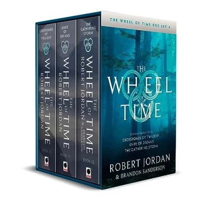 Bild av The Wheel of Time Box Set 4: Books 10 12 (Crossroads Twilight, Knife Dreams, Gathering Storm)