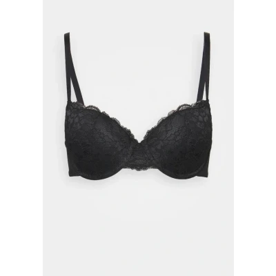 Bild av Lindex Akleja Balconette BRA WITH LACE Bygelbh, Storlek: 70B, Black