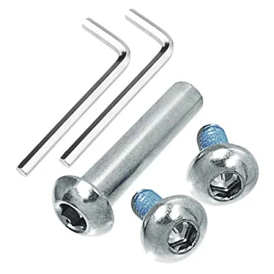 Bild av M8 x 35 mm/1,33 tum axlar skruvar för 2 3 4 hjuls barnsparkcykel ersättning mikro mini vikbar sparkcykel barn skotrar reparation