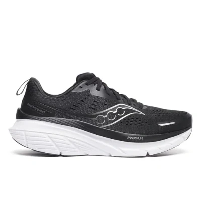 Bild av Saucony Guide 18 Gymnastikskor för män, svart, vit, 42 EU