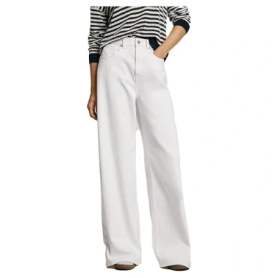 Bild av Pepe Jeans WIDE LEG Jaimy relaxed fit, Storlek: 28x32, White