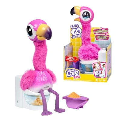 Bild av Little Live Pets Flamingo The Poop Interaktiv Leksak, Rosa