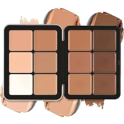 Bild av Carla Secret Concealer Palette Makeup, Cream Blush Palette, långvarig heltäckande makeup för felfri hud (#2)